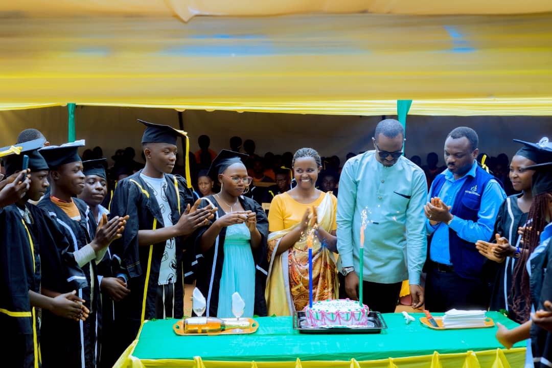 Graduation Day with District Leadership