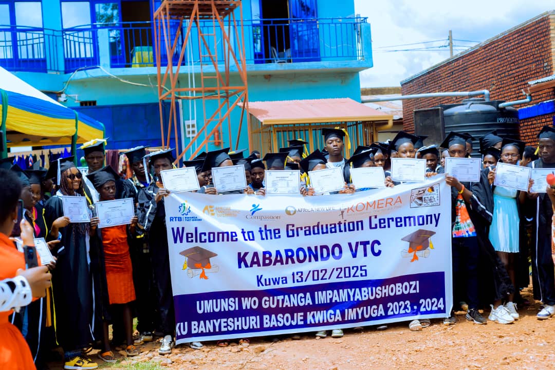 Celebrating Skills, Success, and New Beginnings at Kabarondo VTC Graduation